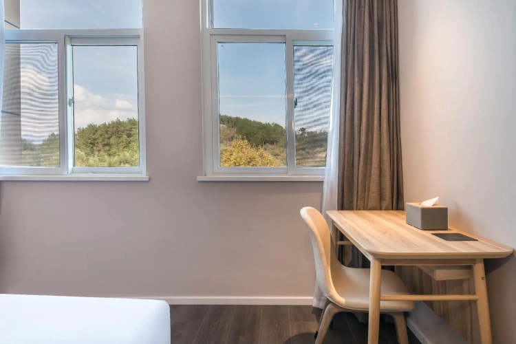 Standard Double room with street view