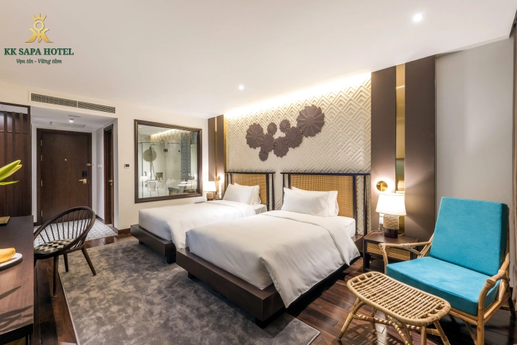 Deluxe Twin room with mountain view