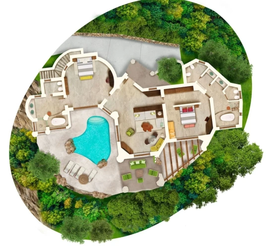 2 Bedrooms Pool Villa