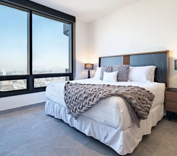 Luxurious Studio Near Reforma - Pool - Gym - Sauna