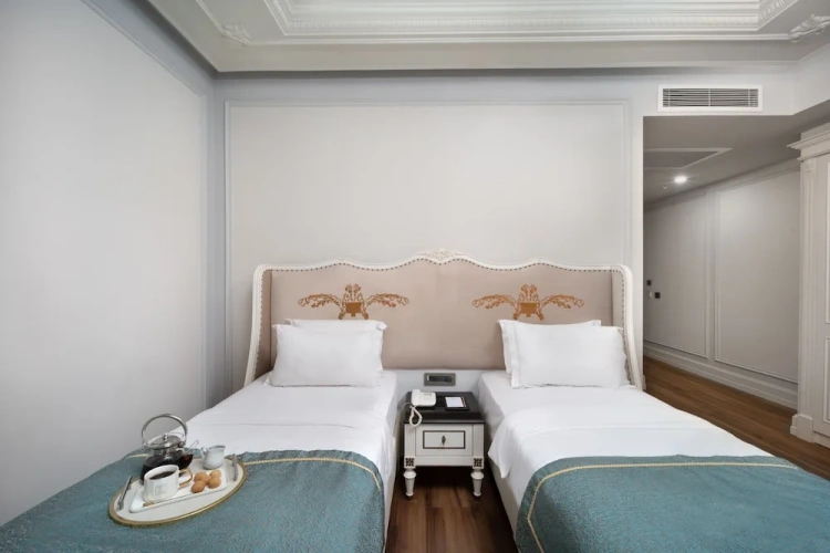 Classic Twin room with city view