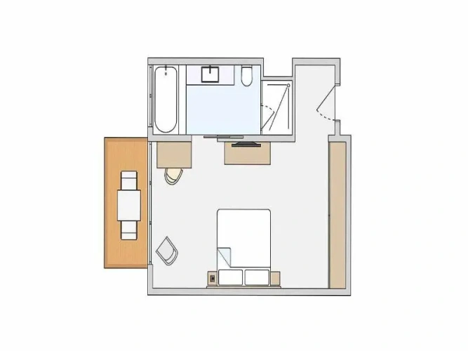 Deluxe Double room with balcony