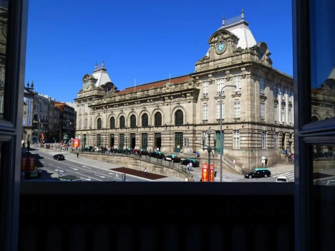 Studio with balcony and with view