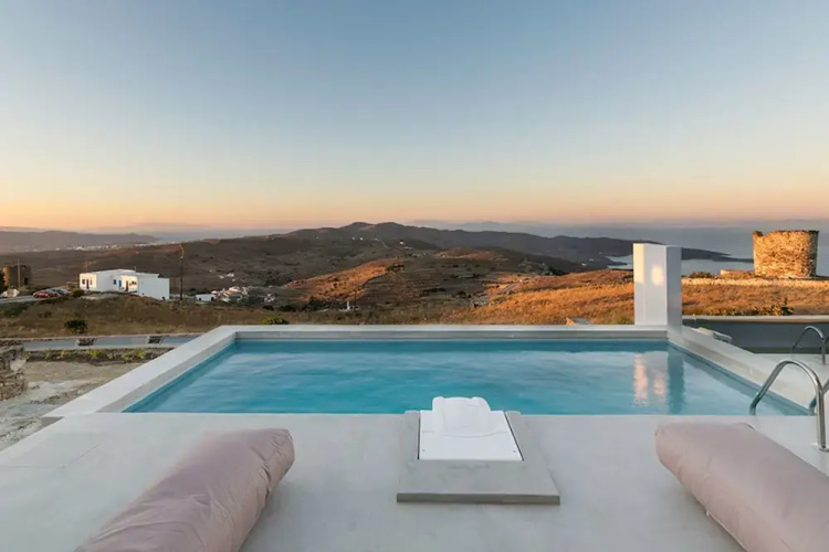 Windmills Villa 3 Luxury Villa in Kythnos