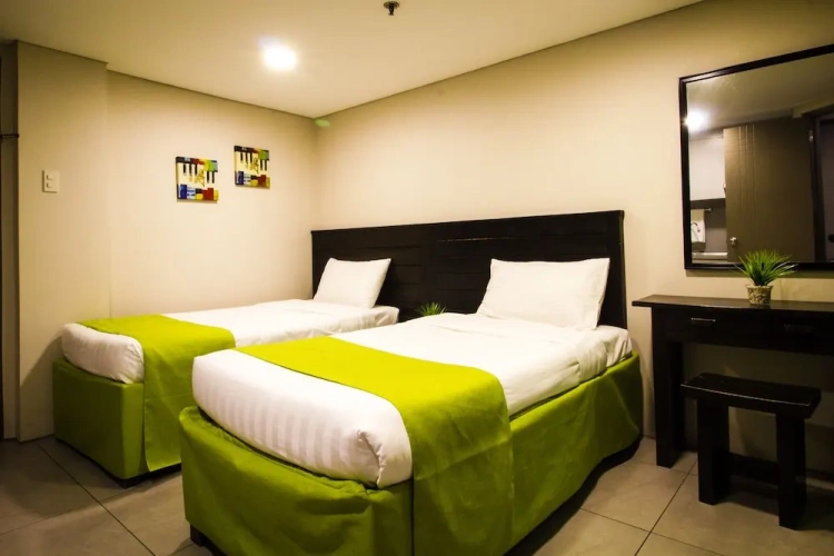 Deluxe Twin room with balcony