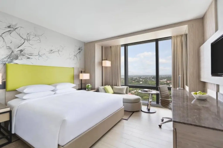 Deluxe Double room with city view