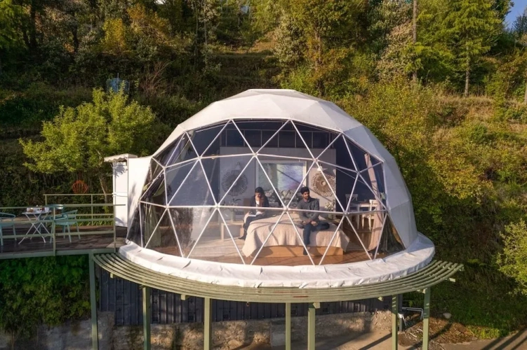Tent with view