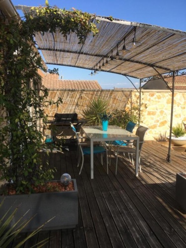Appartement duplex meublé avec vue sur piscine