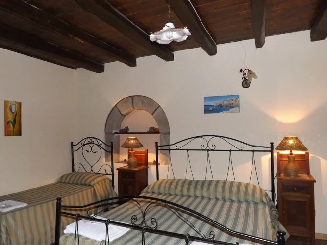Standard Quadruple room with balcony