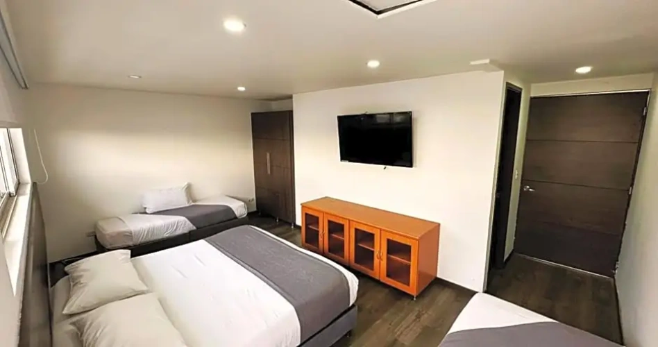 Standard Quadruple room with balcony