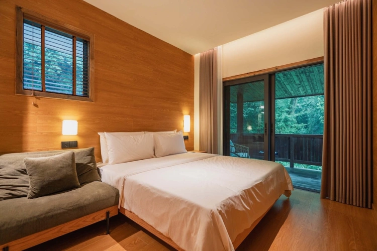 Standard Double room with balcony and with mountain view