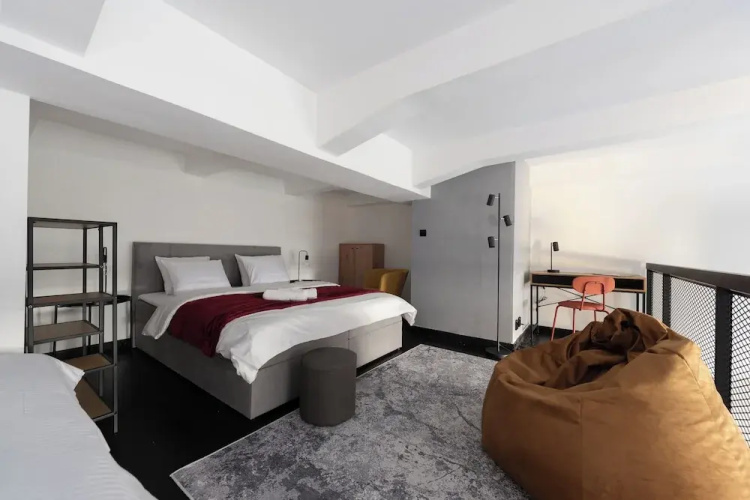 Duplex loft-apart with balcony