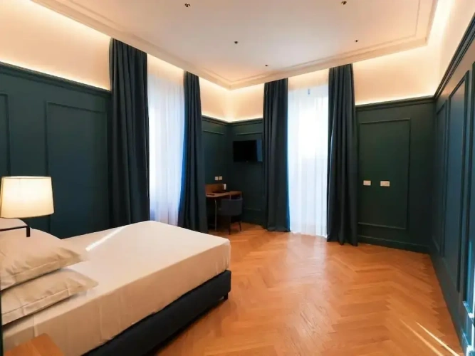 Superior Double room with balcony and with garden view