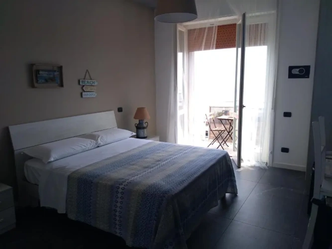 Deluxe Double room with balcony and with sea view
