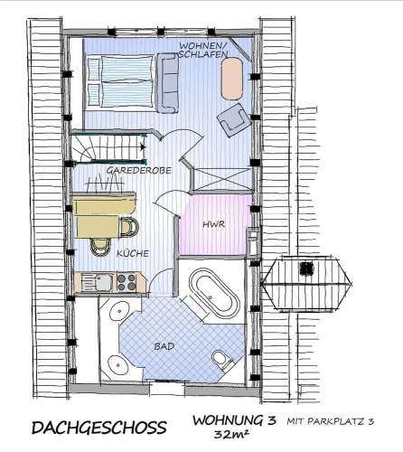 1 Bedroom Apartment