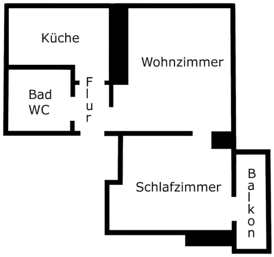 Standard room with balcony and with mountain view