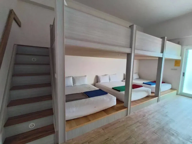 Standard Family room with balcony and with courtyard view