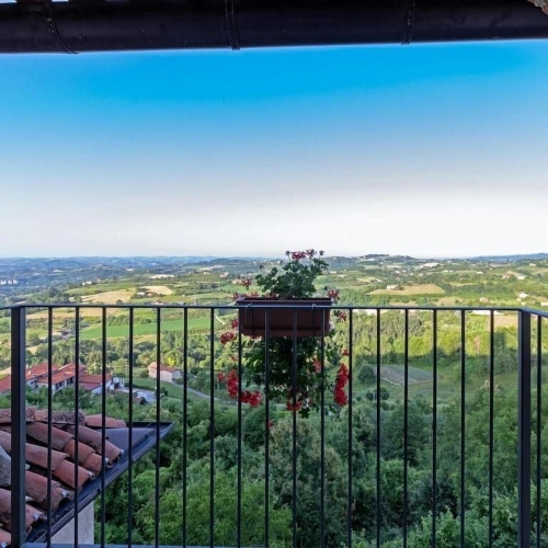 Comfort Double room with balcony and with land view