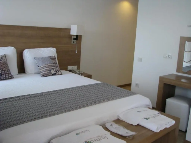 Deluxe Double room with balcony and with partial sea view