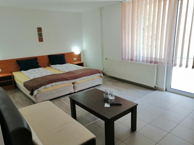 1 Bedroom Double Family Studio with balcony and with mountain view