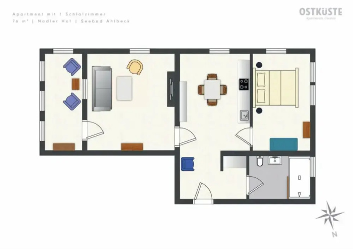 OSTKÜSTE - Nadler Hof Design Apartments, Bild 12