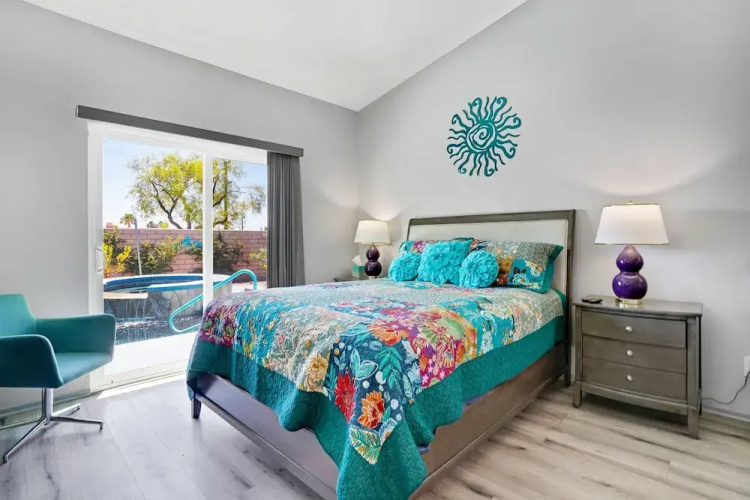 Palm Springs Escape Pool Spa Mountain Vibes