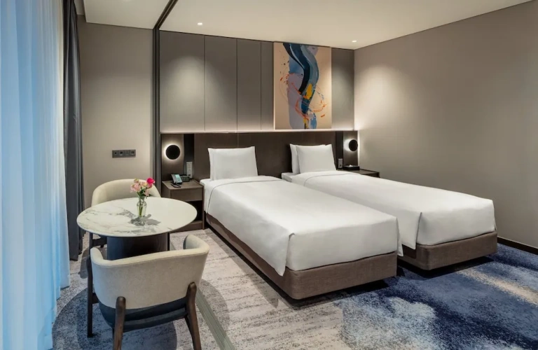 Standard Twin room with city view