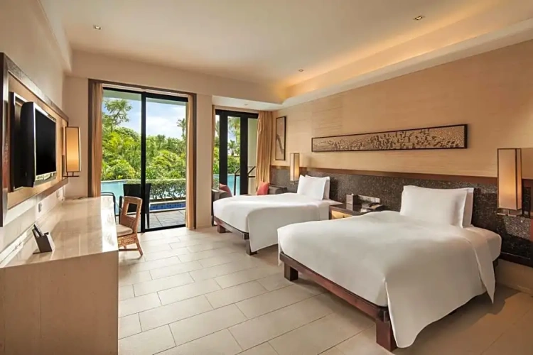 Standard Double room with balcony and with garden view