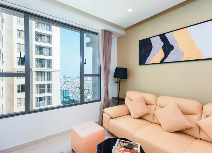 Luxury Apartment with balcony and with city view