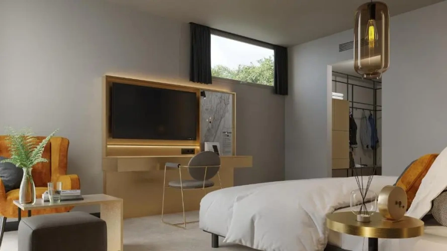 Standard Double room with garden view