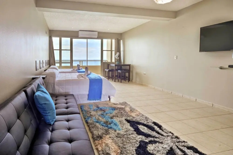 Oceanfront Resort Studio - 2 Mi to Rincon Plaza!