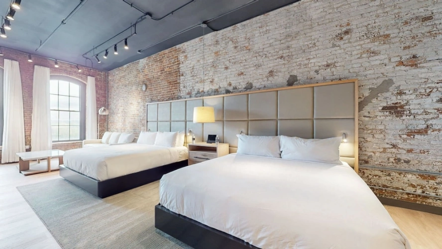 Standard Double room with river view