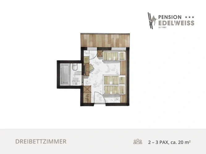 Standard Triple room