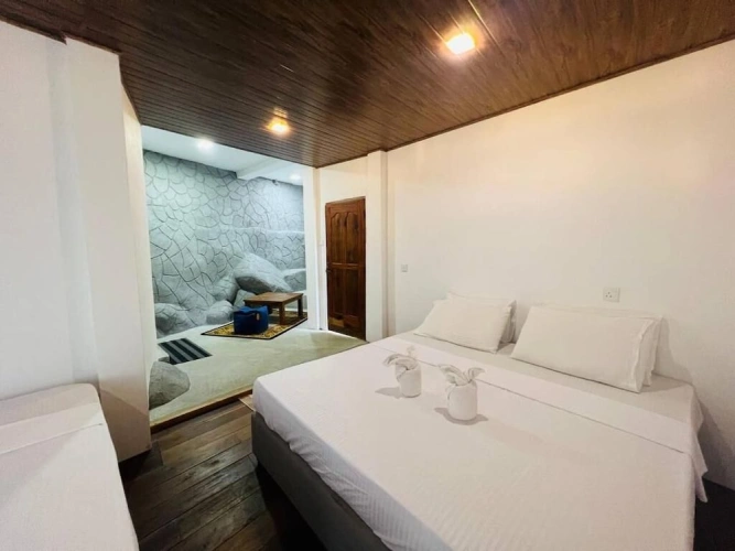 Standard Double Family room with balcony and with garden view