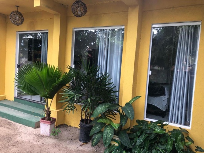 Standard Quadruple room with garden view