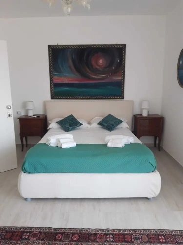 Deluxe room with balcony and with sea view