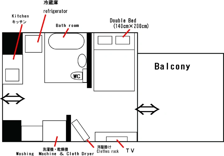 Standard Double room