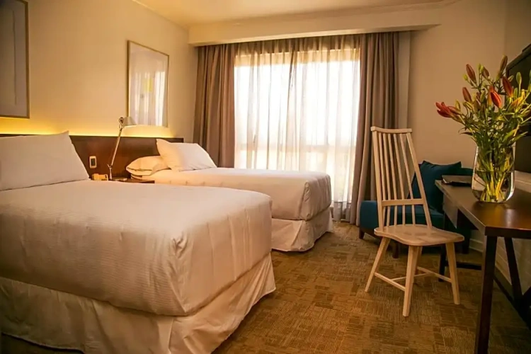 Standard Twin room with view