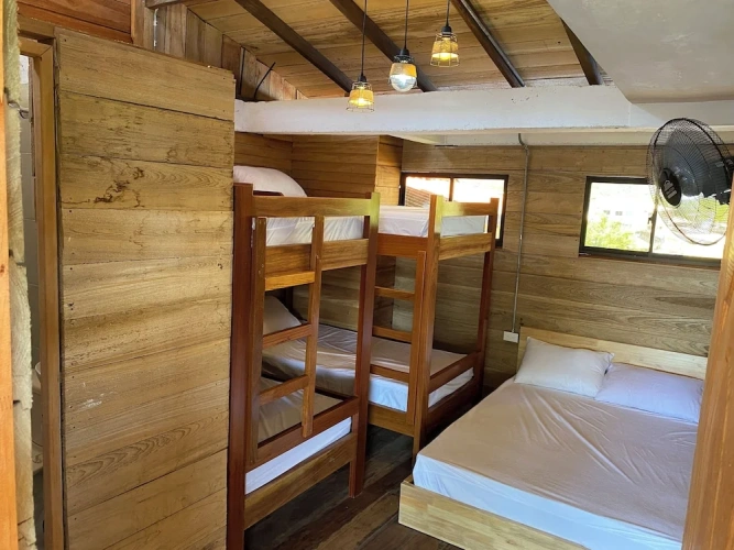 Standard Quadruple room with balcony