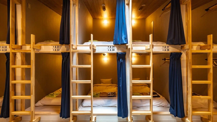 Bed in Dorm