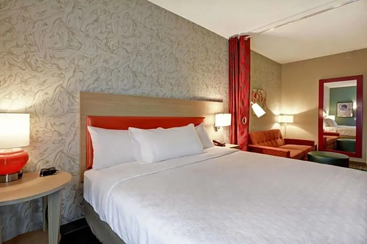 Hearing Accessible Double Studio Suite