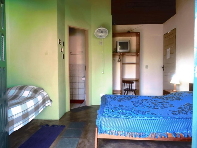 Classic Triple room with balcony and with view
