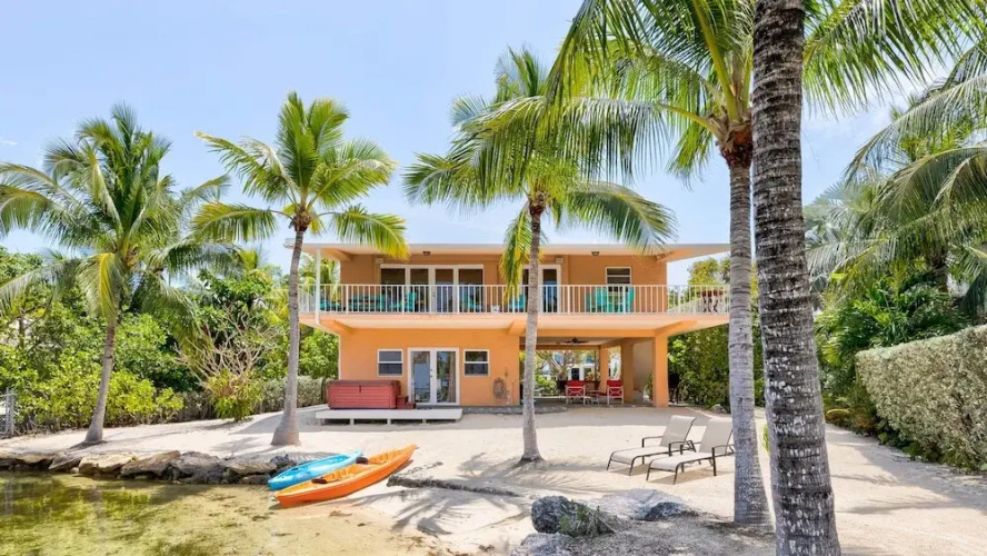 Sunset Beach in Key Largo