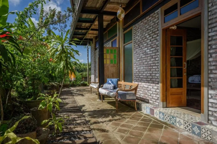 Standard Double room with garden view