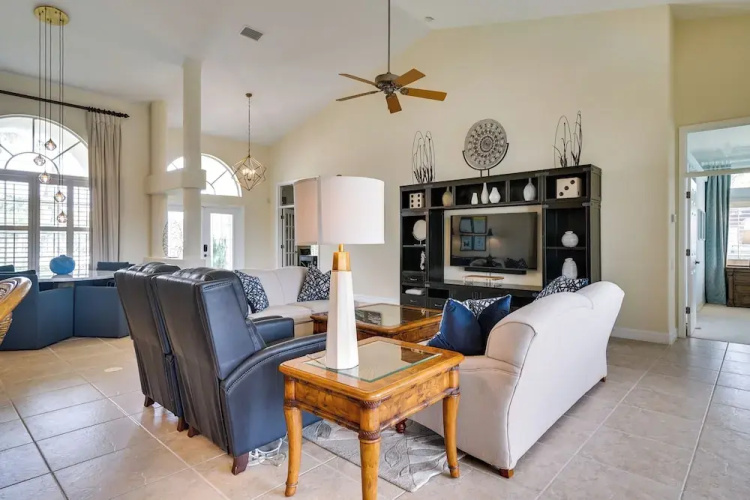 Private Pool, Dock & Gulf Access: Cape Coral Home!