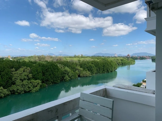 Superior Double room with balcony and with river view