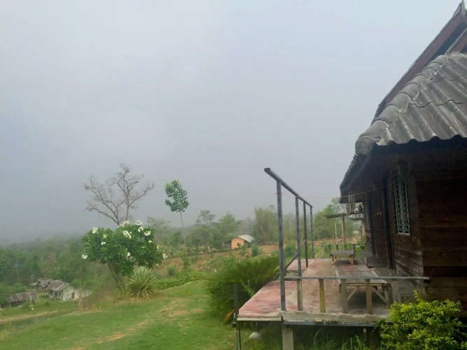 Standard Double room with balcony and with mountain view