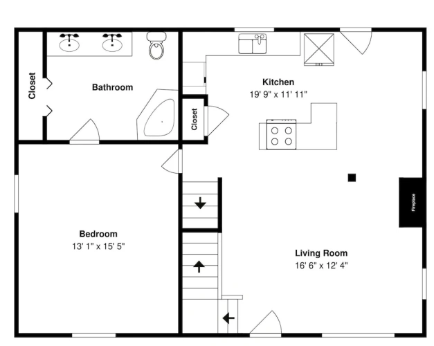 4 Bedrooms Studio