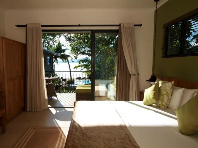 Superior room with balcony and with view
