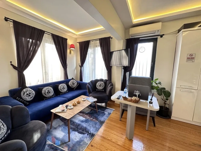 Bed in Dorm with garden view